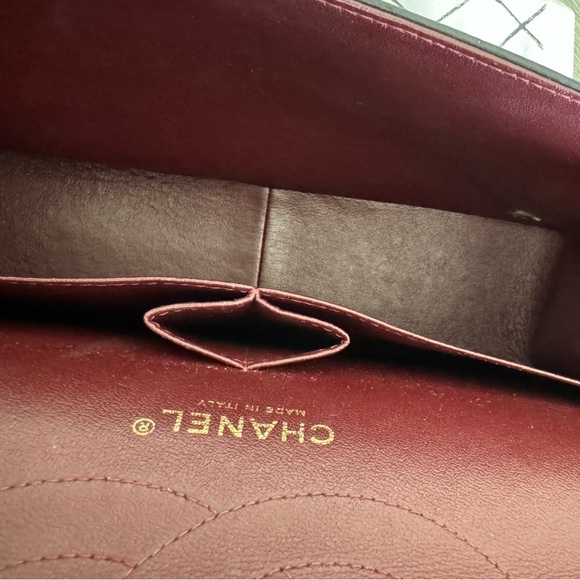 ‼️SOLD‼️ AUTHENTIC CHANEL Classic Jumbo Double Flap Bag, Lambskin, Blk, Gold H/W - Picture 14 of 16